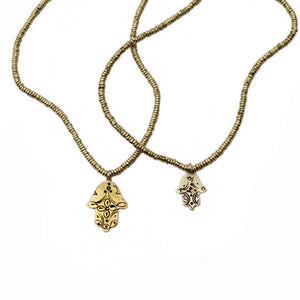 Khamsah Gold Necklace