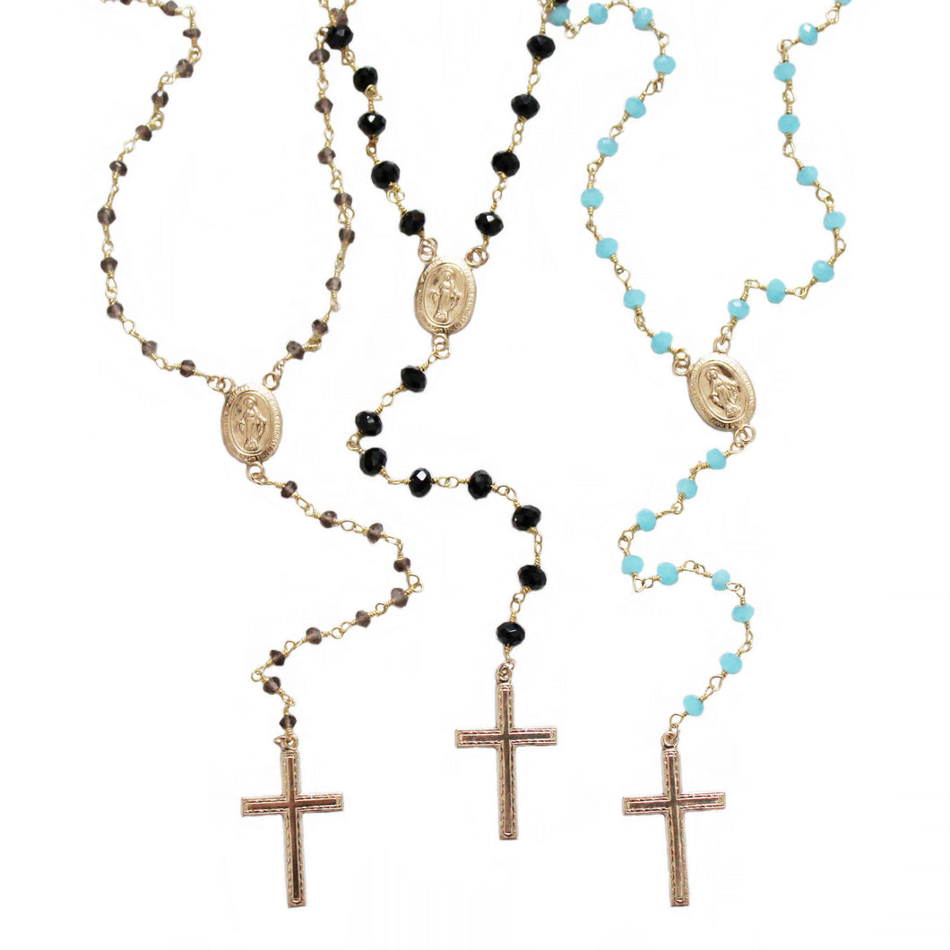 Miraculous Gold Rosary